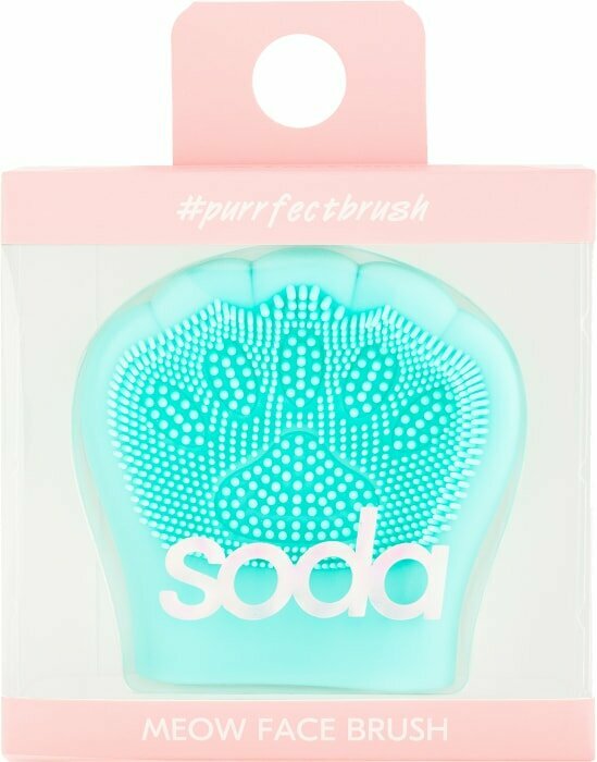 Щётка для очищения лица Soda Meow purrfectbrush