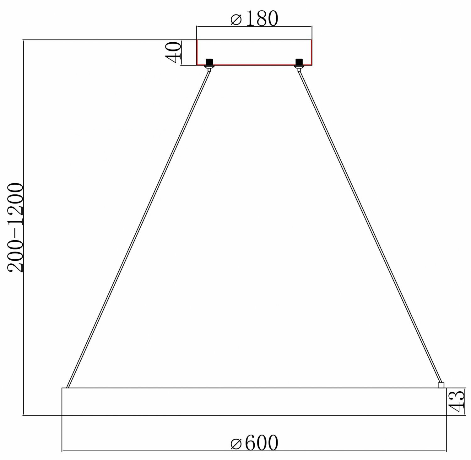 Подвесная люстра Arte Lamp LAO A2189LM-1BK - фото №8