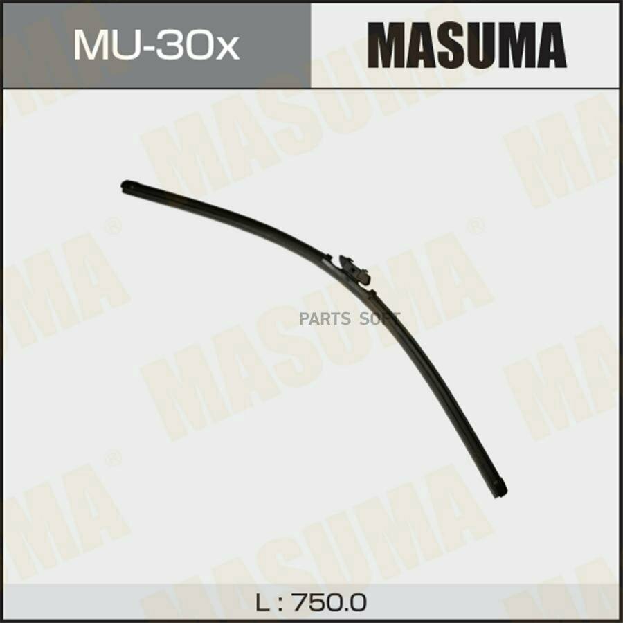 Дворник MASUMA 30' бескаркасный DNTL 1.1 (750mm) 1/50 MASUMA MU-30x