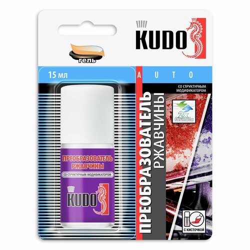 Преобразователь ржавчины KUDO со структурным модификатором с кисточкой 001 л 280₽