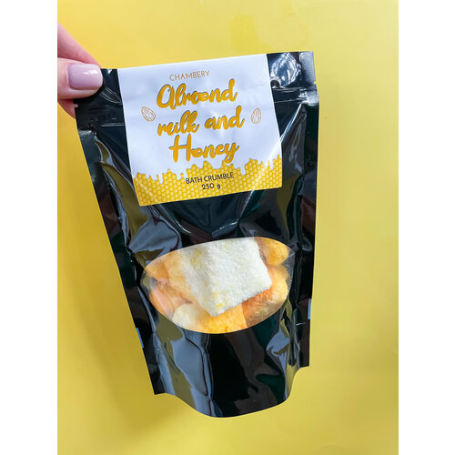Микс для ванны «ALMOND MILK & HONEY»/СHAMBERY/миндальное молоко И МЕД/250g,