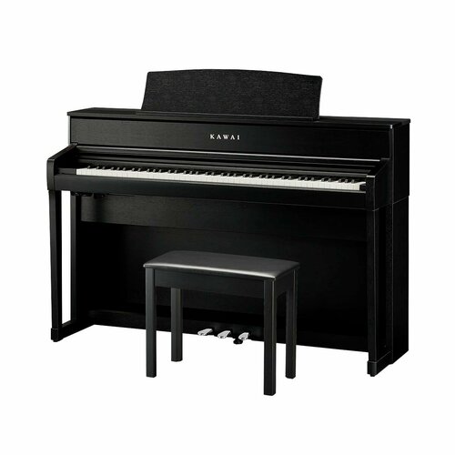 интерьерные цифровые пианино kawai ca701 w Цифровое пианино Kawai CA701 B (банкетка в комплекте)