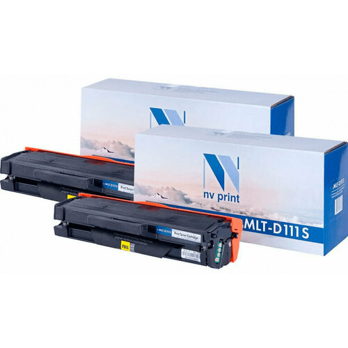 Комплект картриджей для лазерного принтера NVP NV-MLTD111S-SET2 набор картриджей nv print nv tk1170 set2 7200стр черный