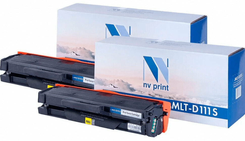 Комплект картриджей для лазерного принтера NVP NV-MLTD111S-SET2