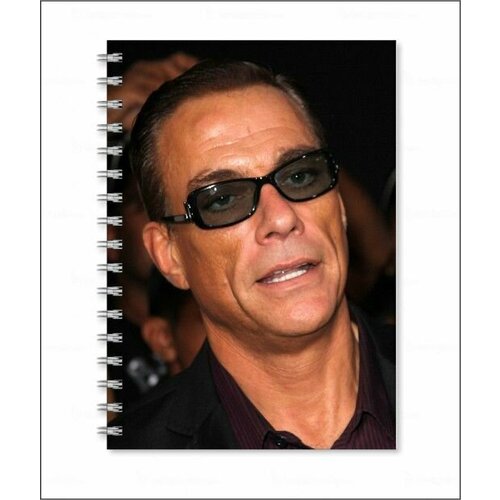 Тетрадь Jean-Claude Van Damme, Жан-Клод Ван Дамм №17, А5 сумка jean claude van damme жан клод ван дамм 17 31 28 см