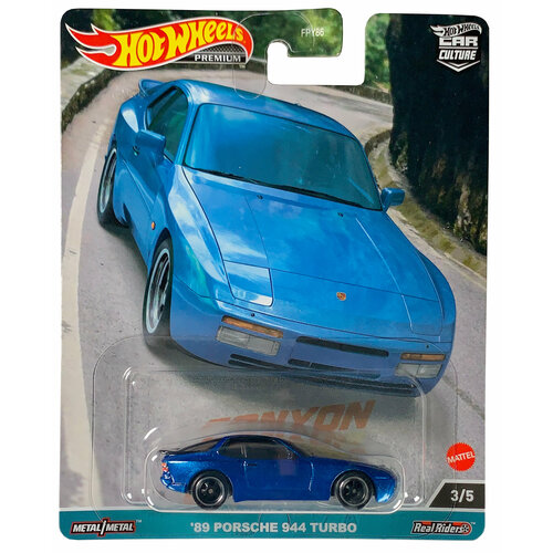 Машинка Hot Wheels Premium 89 Porsche 944 Turbo hot wheels 89 porsche 944 turbo порш 47 250 series porsche 1 5 ghb54 2020