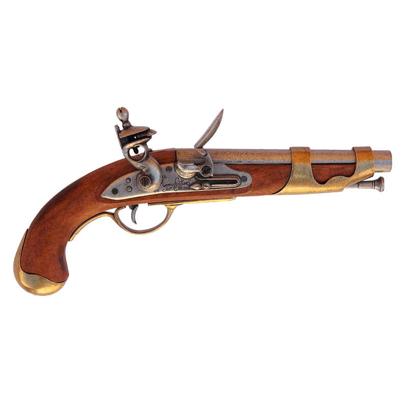 Пистоль французский 1800 года реплика Denix Испания DE-1011