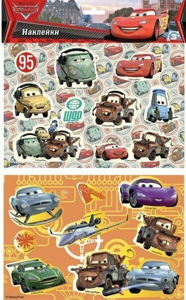Action! CR-AD06001 Наклейки объемные action! cars 21*14,5см action!
