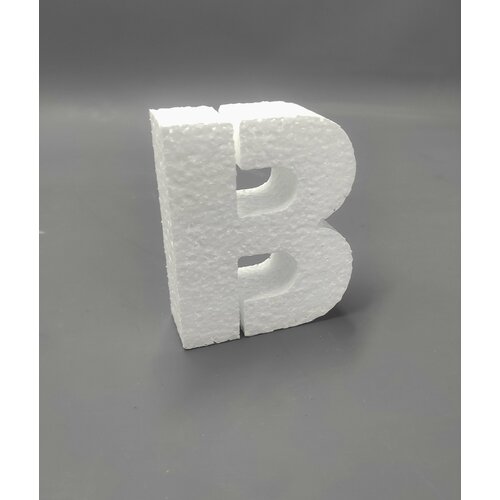 Объемная буква из пенопласта 