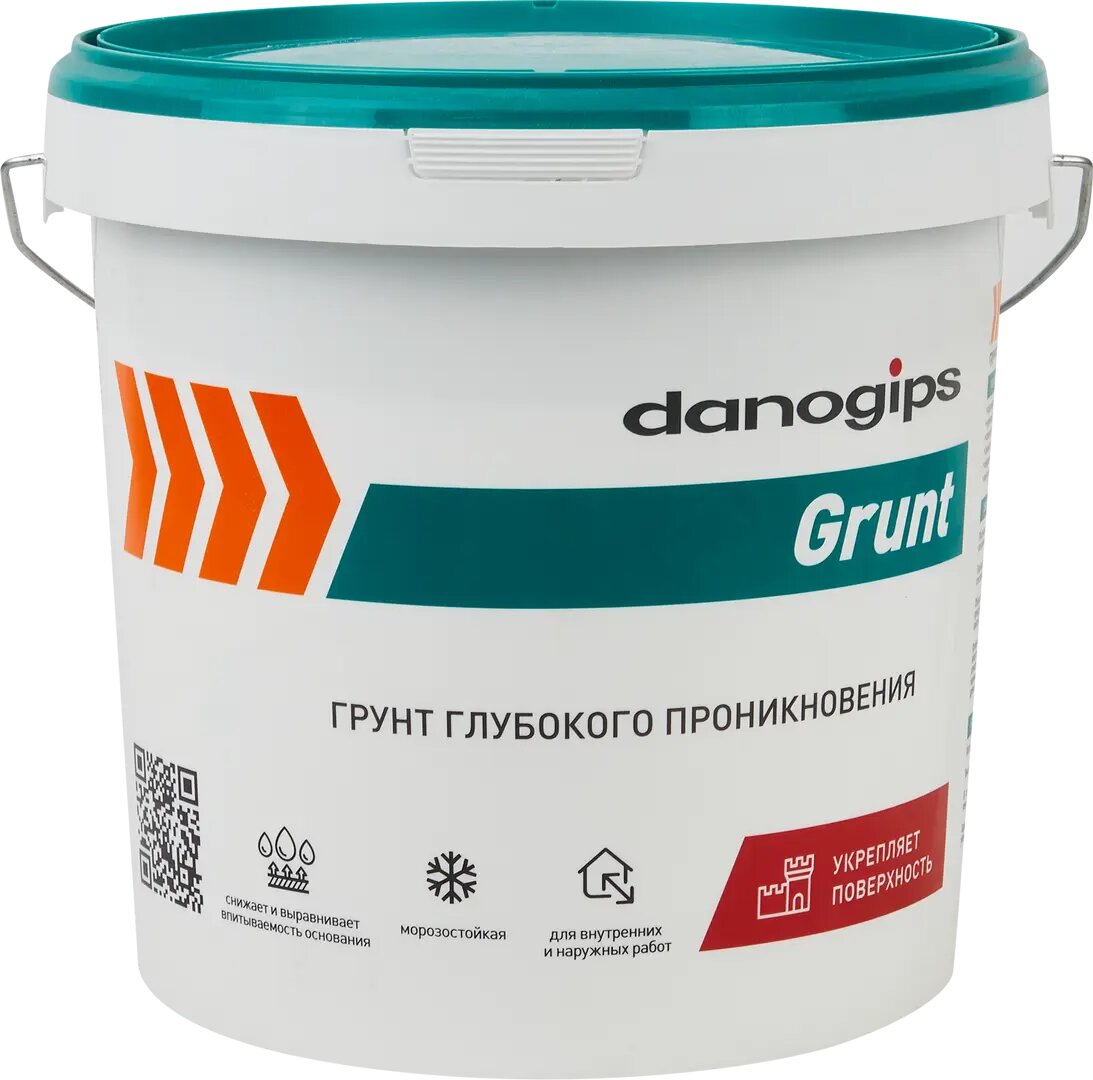 Грунтовка глубокого проникновения Danogips Grunt 10 л