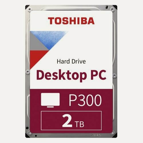 Изображение товара Жесткий диск Toshiba P300 HDWD320UZSVA, 2ТБ, HDD, SATA III, 3.5"