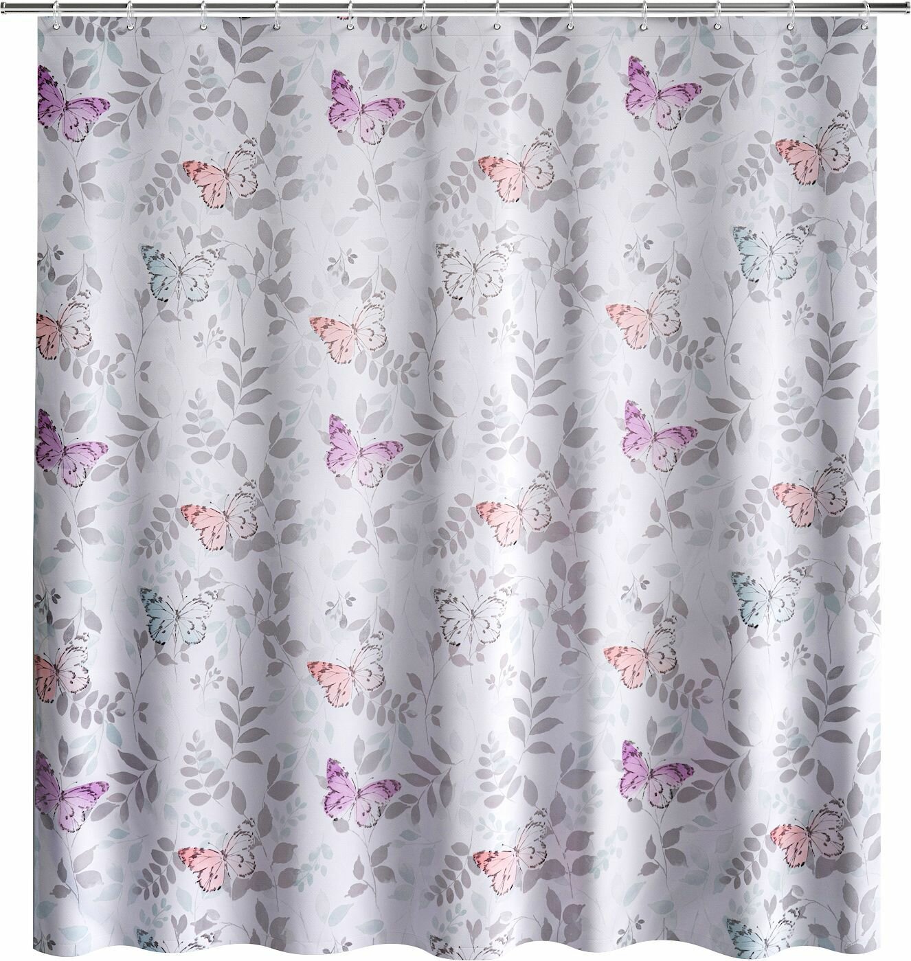 фото Шторка для ванной Fora Баттерфляй 180x180 см