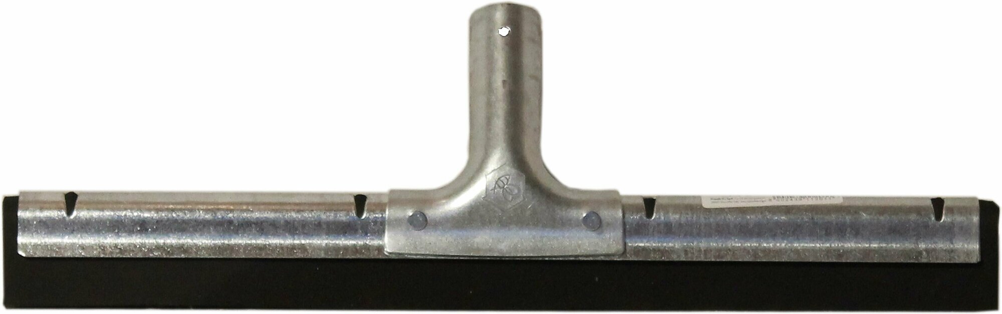 Скребок сгон Apex  для пола  серебристый  двойной резиново металлический корпус