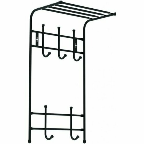 Вешалка настенная Garden Story ВПТ5Ч арт ВПТ5Ч 5 крючков черный 1080₽