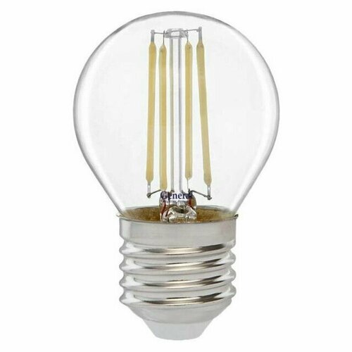 Лампа филаментная GENERAL Glden 7Вт 230 E27 2700 шар