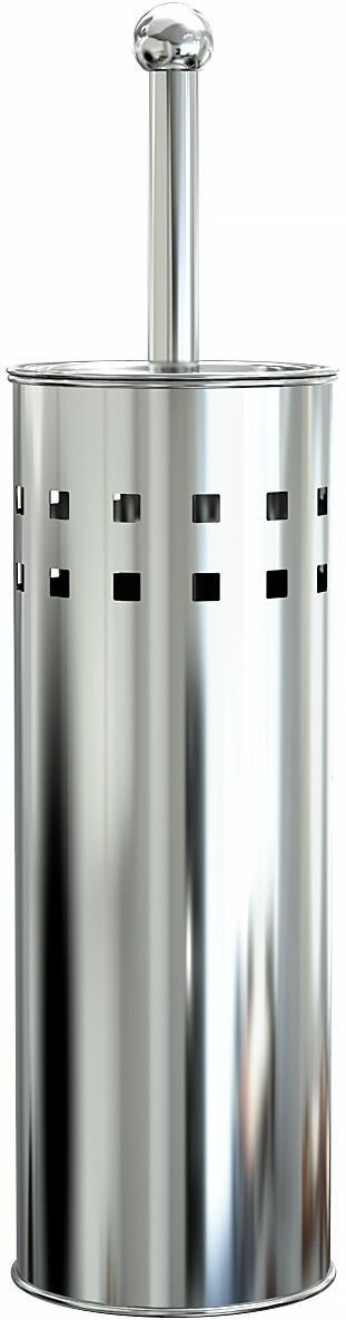 фото Ершик (нержав. сталь) напольный 39x9,5x9,5 см