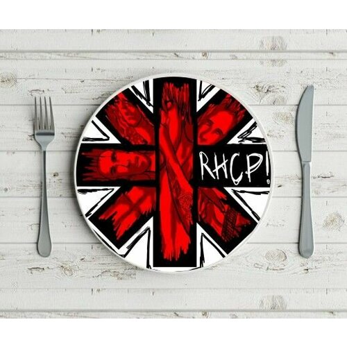 Тарелка Red Hot Chili Peppers, Ред хот чили пепперс №1