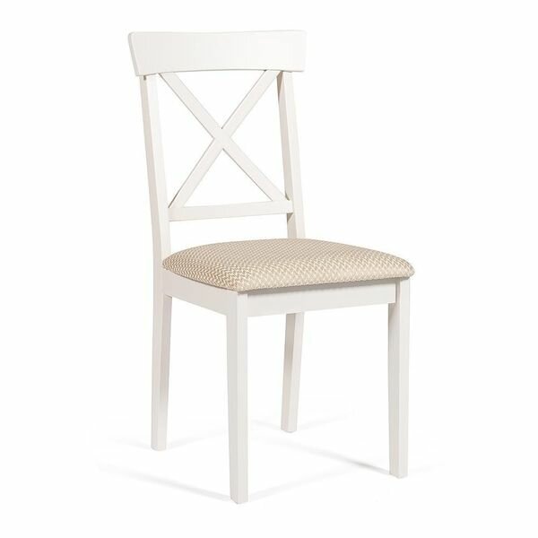 Стул TetChair Golfi Junior ivory white, brown gold