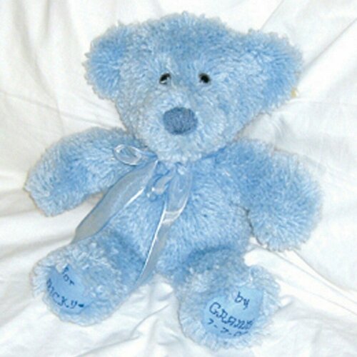 Blue Teddy - Голубой медвежонок #36115 MCG Textiles Набор - ковровая техника 35.6 см