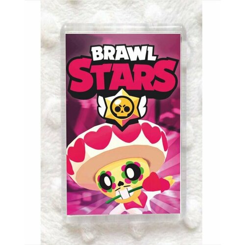 Магнит акриловый Бравл Старс Brawl Stars 39 с Поко 455₽
