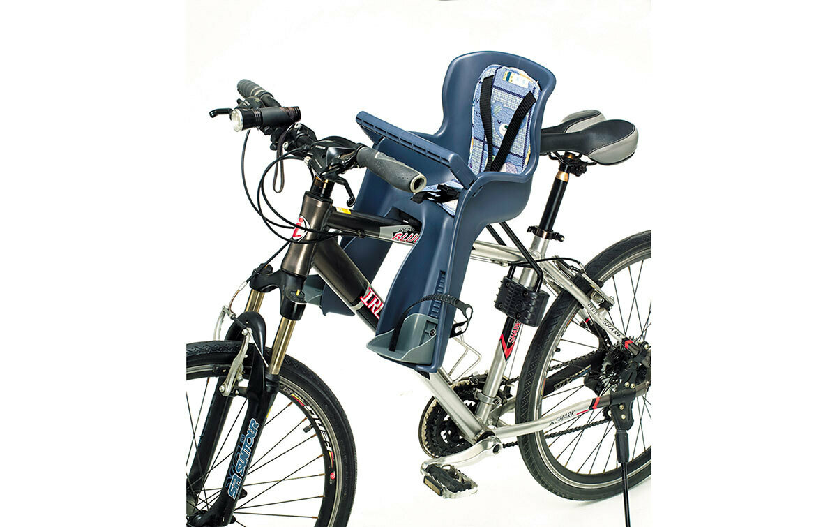 Кресло детское заднее быстросъёмное максимальная нагрузка 15кг синие