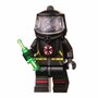 Конструктор фигурка Зомби солдата в защитном костюме, человечек из фильма ужасов, совместим с Лего (1 шт, черный, пакет)