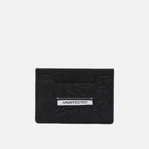 Кредитница UNAFFECTED, натуральная кожа, черный