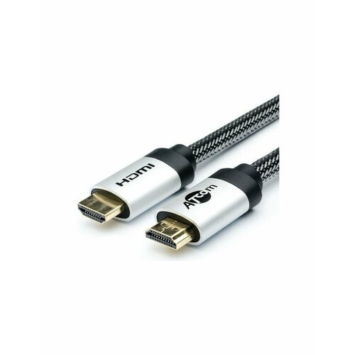 Кабель ATcom HDMI 1m Metal Gold АТ13780