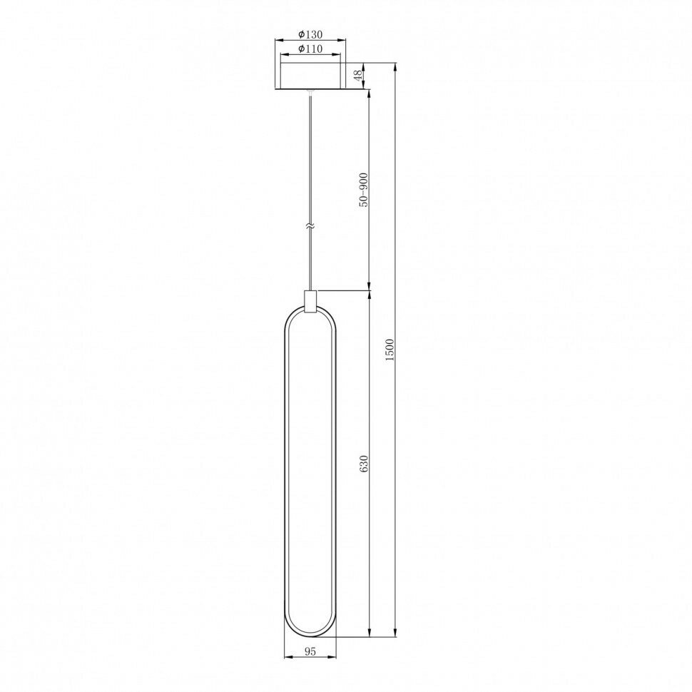 Подвесной светильник Maytoni MOD017PL-L13G Hoff - фото №13