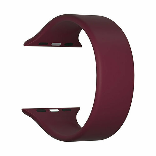 Ремешок Lyambda Atria для Apple Watch 42-45 мм Wine Red lyambda керамический ремешок libertas для apple watch 42 44 45 mm black silver