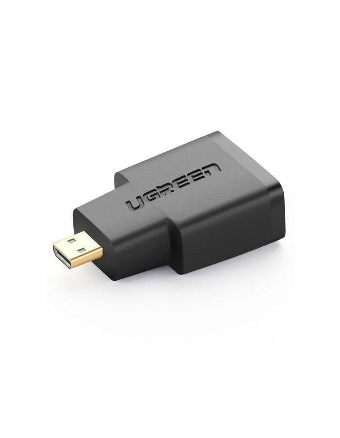 Адаптер UGREEN micro-HDMI/HDMI, черный - фото №4