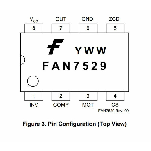 Микросхема FAN7529MX