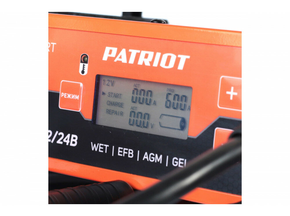 Пуско-зарядное устройство Patriot BCI-300D-Start (650301953) - фото №20