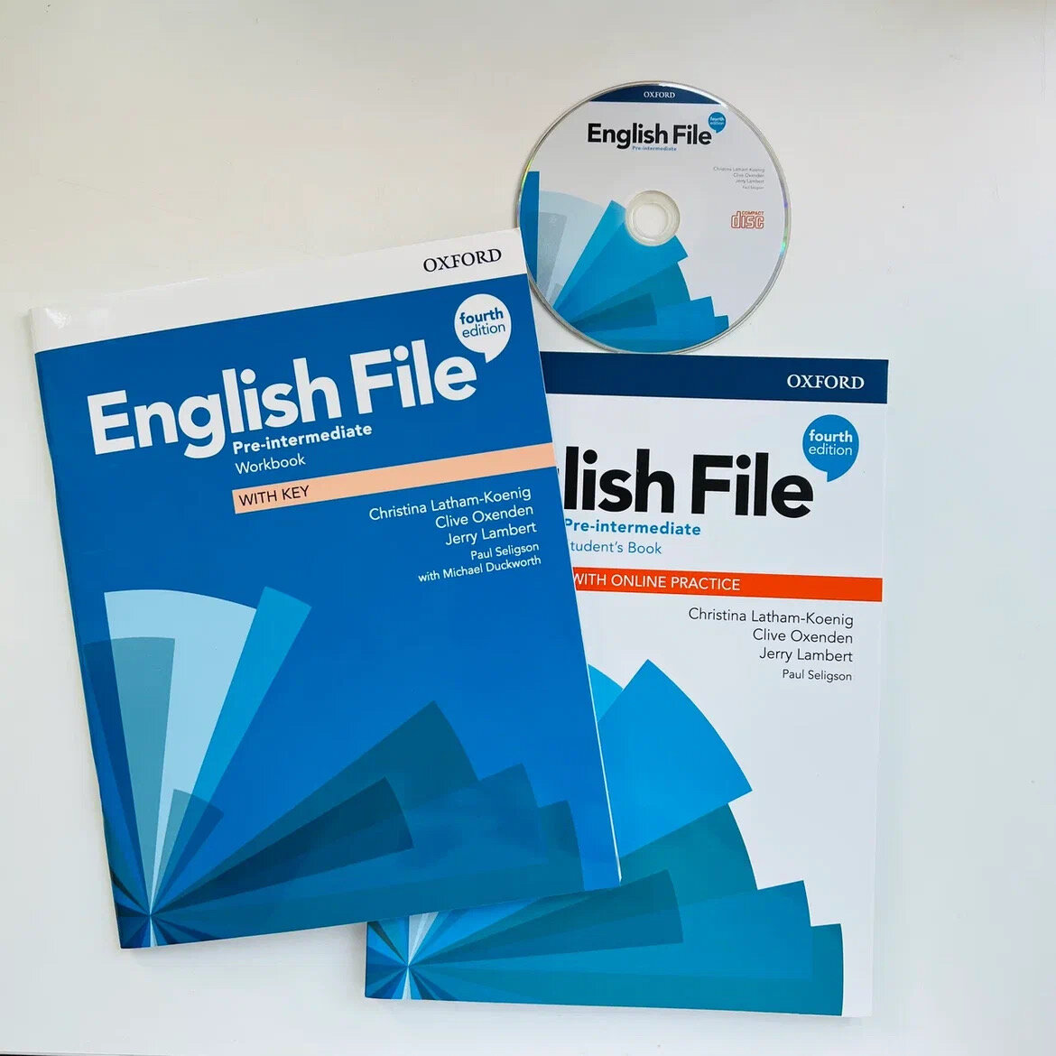 English File (4th edition) Pre-intermediate Учебник+Тетрадь+CD