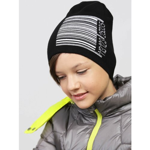 фото Шапка noble people, размер 52-54, черный