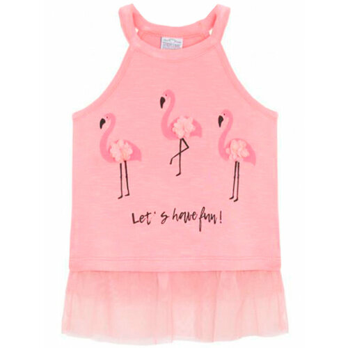 фото Майка beba kids, размер 152, розовый