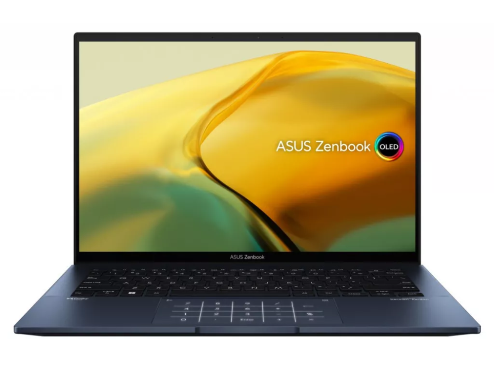 Ноутбук ASUS Zenbook 14 Q409ZA-EVO. I5256BL (Intel Core i5 1240P 1.7GHz/14" 2880x1800/8GB/1TB SSD/Iris Xe Graphics/Win 11)