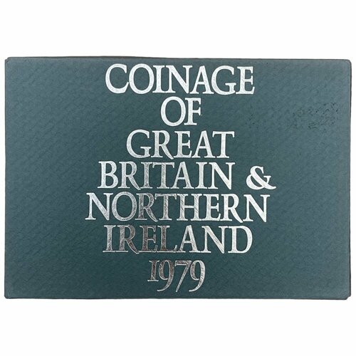 Великобритания 1/2, 1, 2, 5, 10, 50 пенсов Coinage of Great Britain & Northern Ireland 1979 г.