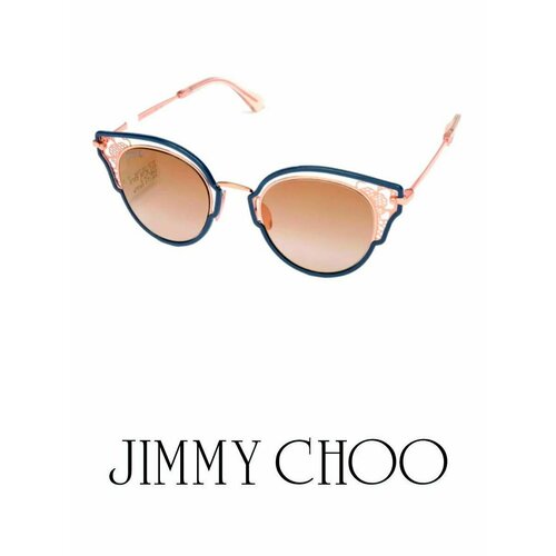 фото Солнцезащитные очки jimmy choo, золотой