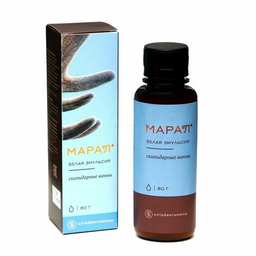 Скипидарные ванны Марал концентрат 80 г 202₽