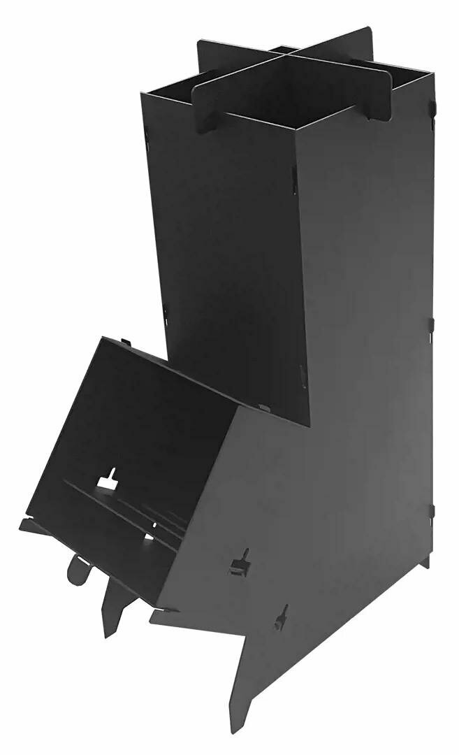 фото Печь переносная Firewood Ракета-S 34.5x19x47 см