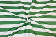 Ткань Оксфорд 240D полоса зеленая-белая 120г/м2. ширина 1.5м. 1п. м.