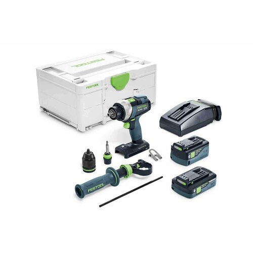 575602 FESTOOL Аккумуляторная дрель-шуруповёрт QUADRIVE TDC 184 5240 I-Plus 10776000₽