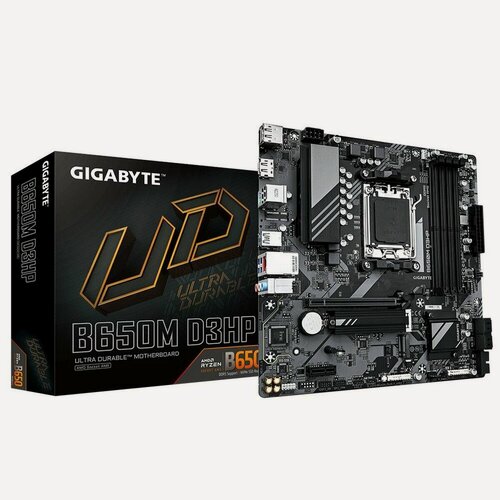 Изображение товара Материнская плата Gigabyte B650M D3HP AX, AM5, AMD B650, Micro ATX