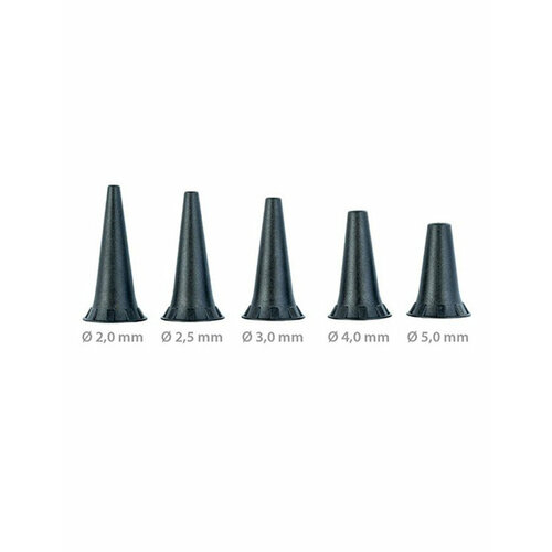 Набор воронок многоразовых 2.0, 2.5, 3.0, 4.0, 5.0 мм (10 шт), KaWe