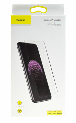 Стекло Baseus для Iphone 11, Screen Protector Full-glass, SGAPIPH61S-GS02