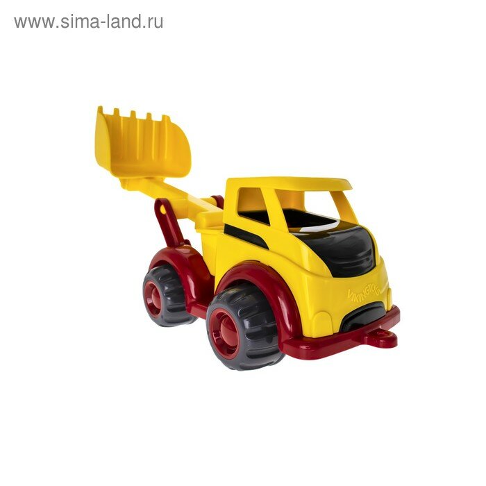 Строительная машина Vikingtoys Mighty с ковшом, 31см - фото №6