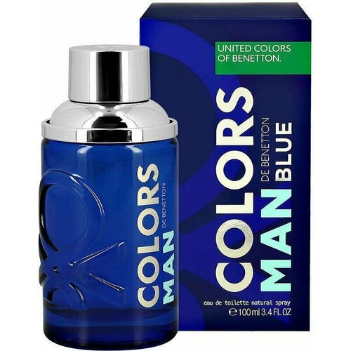 BENETTON Colors Man Blue men 100ml edt louis varel white side sport men edt 100ml