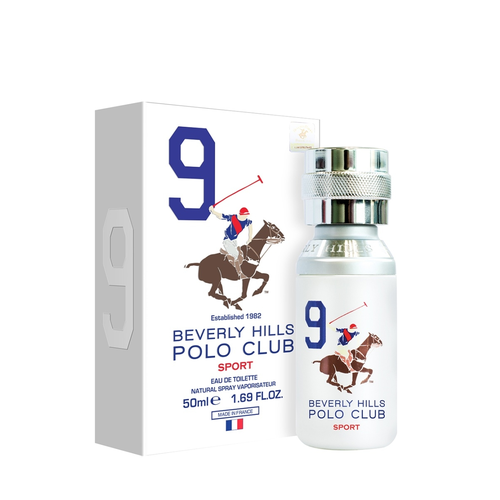 BEVERLY HILLS POLO CLUB Sports Men 9 Туалетная вода мужская 50 мл cheek men туалетная вода 50 мл