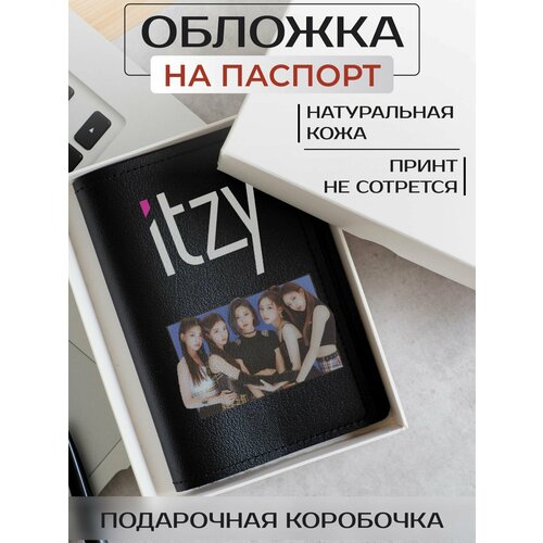 Обложка для паспорта RUSSIAN HandMade Обложка на паспорт ITZY OP01894, черный обложка для паспорта russian handmade обложка на паспорт itzy op01892 черный серый